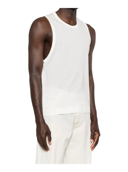 Ami paris canotta white cream Ami Paris | HTP820.JE0211136 WHITE CREAM